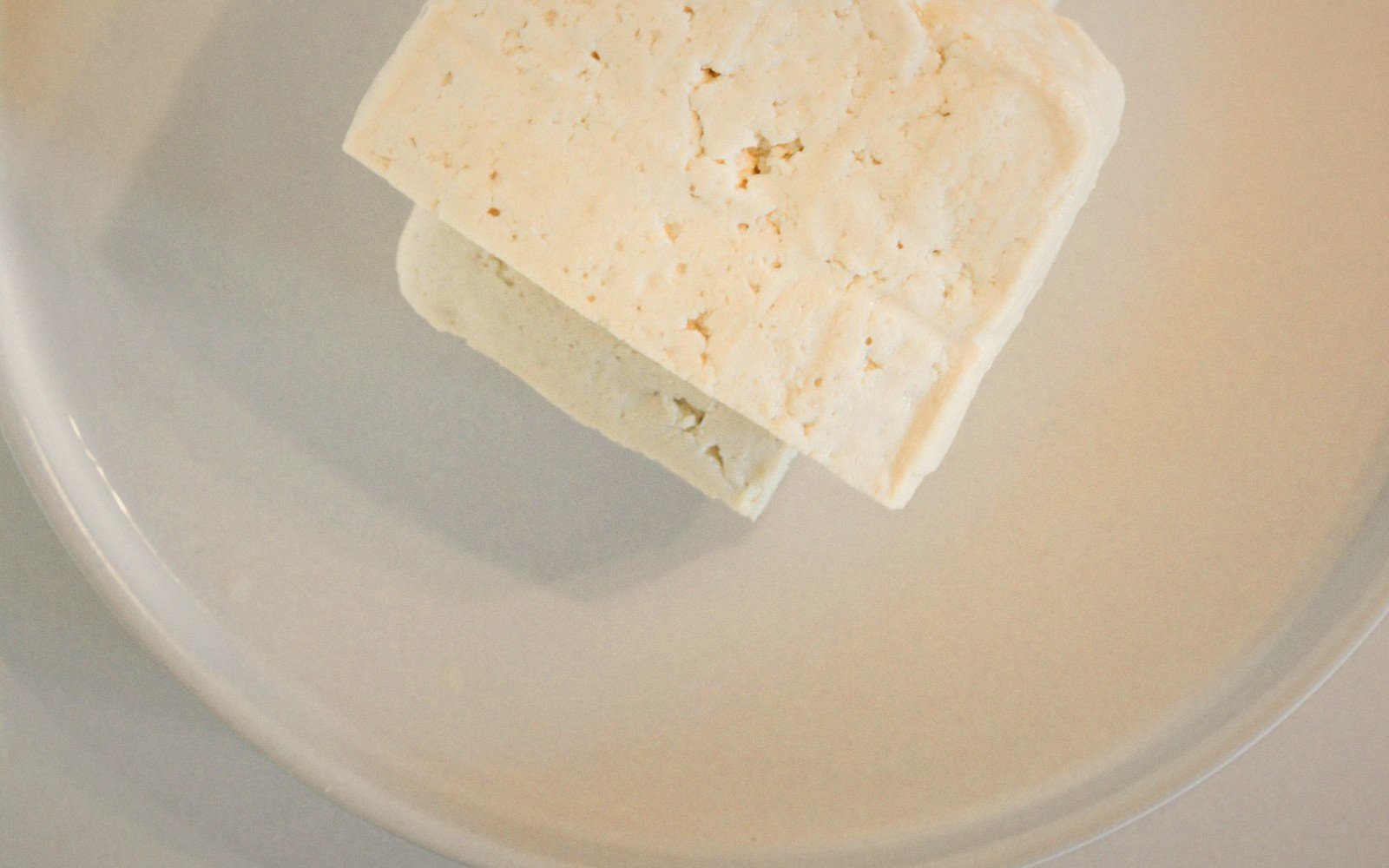 White cheese (beyaz peynir) on a breakfast plate